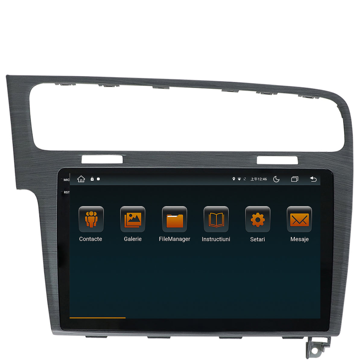 Navigatie Volkswagen GOLF 7, Android, V-Octacore / 4GB RAM + 64GB ROM, 10.36 Inch - AD-BGV10004+AD-BGRKIT023A