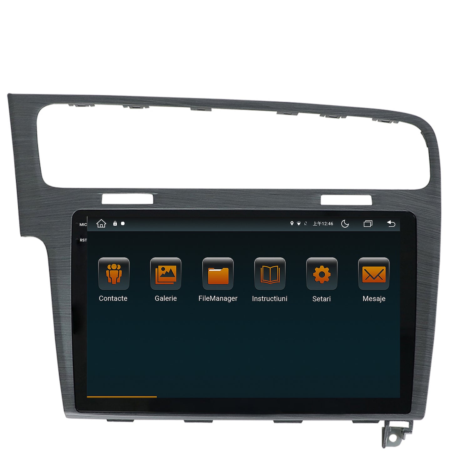 Navigatie Volkswagen GOLF 7, Android, V-Octacore / 4GB RAM + 64GB ROM, 10.36 Inch - AD-BGV10004+AD-BGRKIT023A