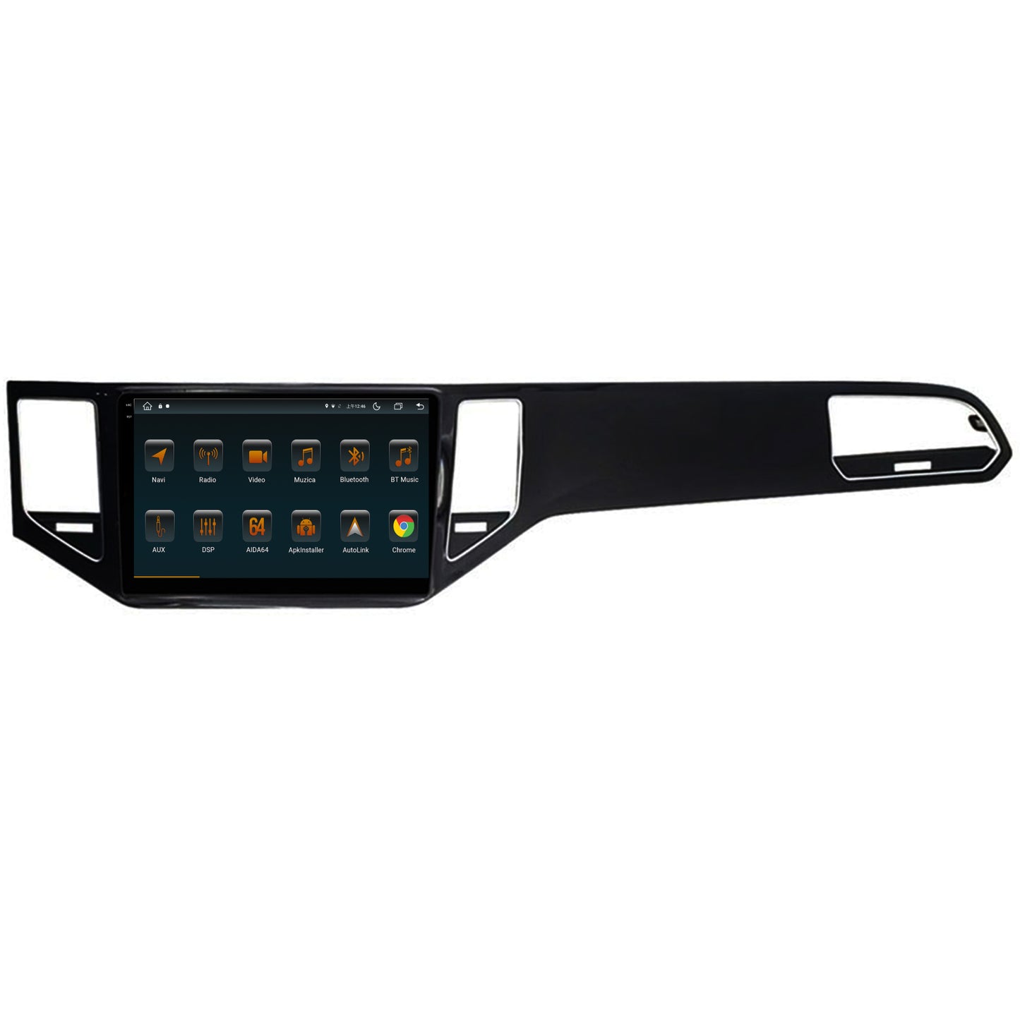 Navigatie Volkswagen Golf Sportsvan (2014-2020), Android, V-Octacore / 4GB RAM + 64GB ROM, 10.36 Inch - AD-BGV10004+AD-BGRKIT027