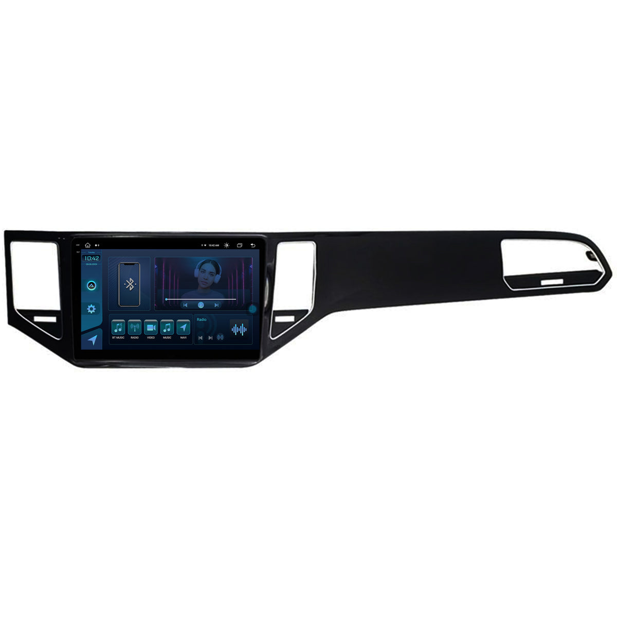 Navigatie Volkswagen Golf Sportsvan (2014-2020), Android, X-Octacore / 8GB RAM + 256GB ROM, 10.36 Inch - AD-BGX10008+AD-BGRKIT027