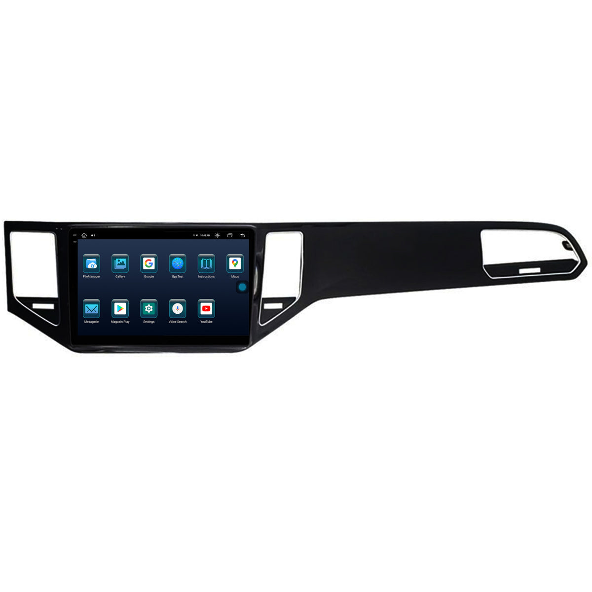 Navigatie Volkswagen Golf Sportsvan (2014-2020), Android, X-Octacore / 8GB RAM + 256GB ROM, 10.36 Inch - AD-BGX10008+AD-BGRKIT027