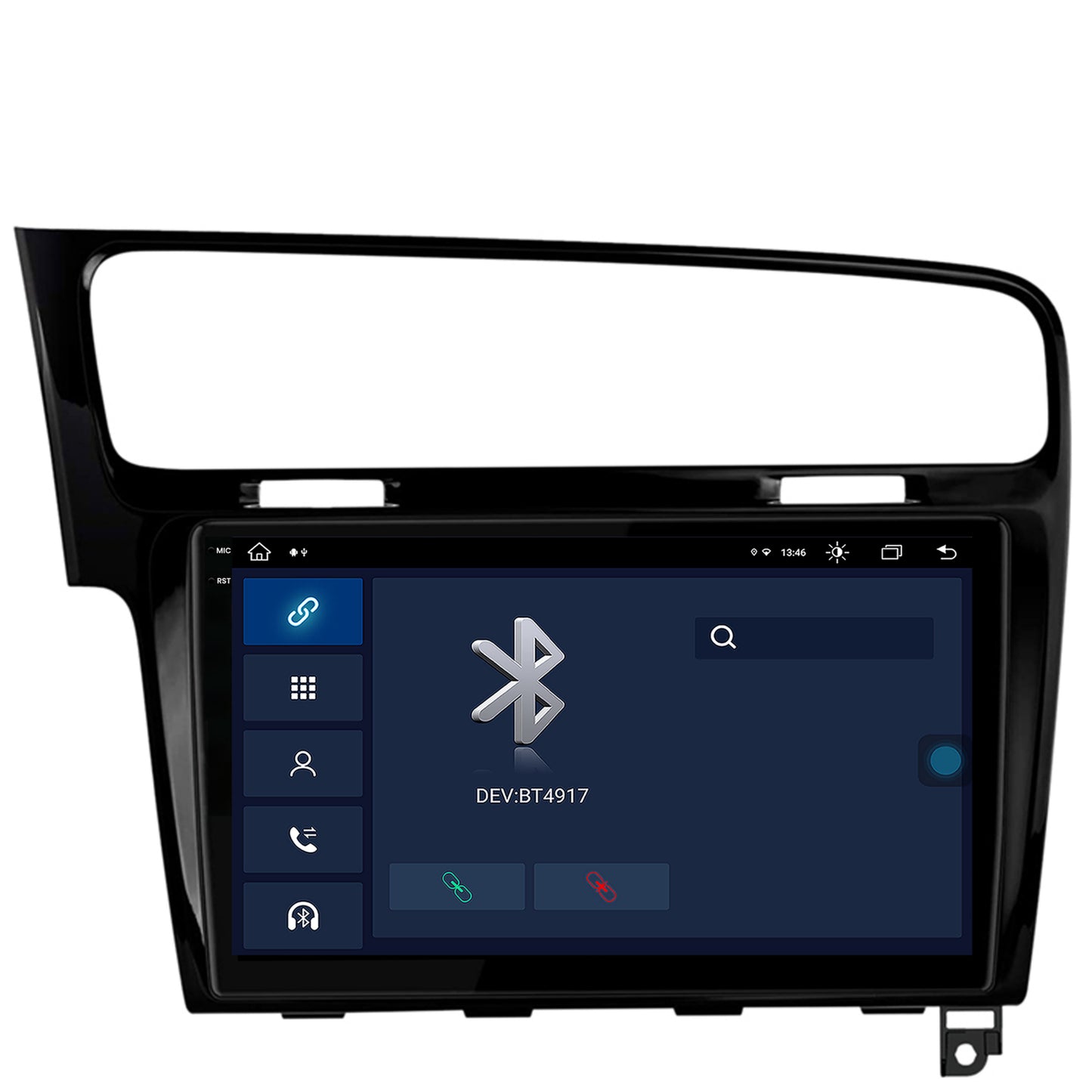 Navigatie Volkswagen GOLF 7, Android, X-Octacore / 8GB RAM + 256GB ROM, 10.36 Inch - AD-BGX10008+AD-BGRKIT023B