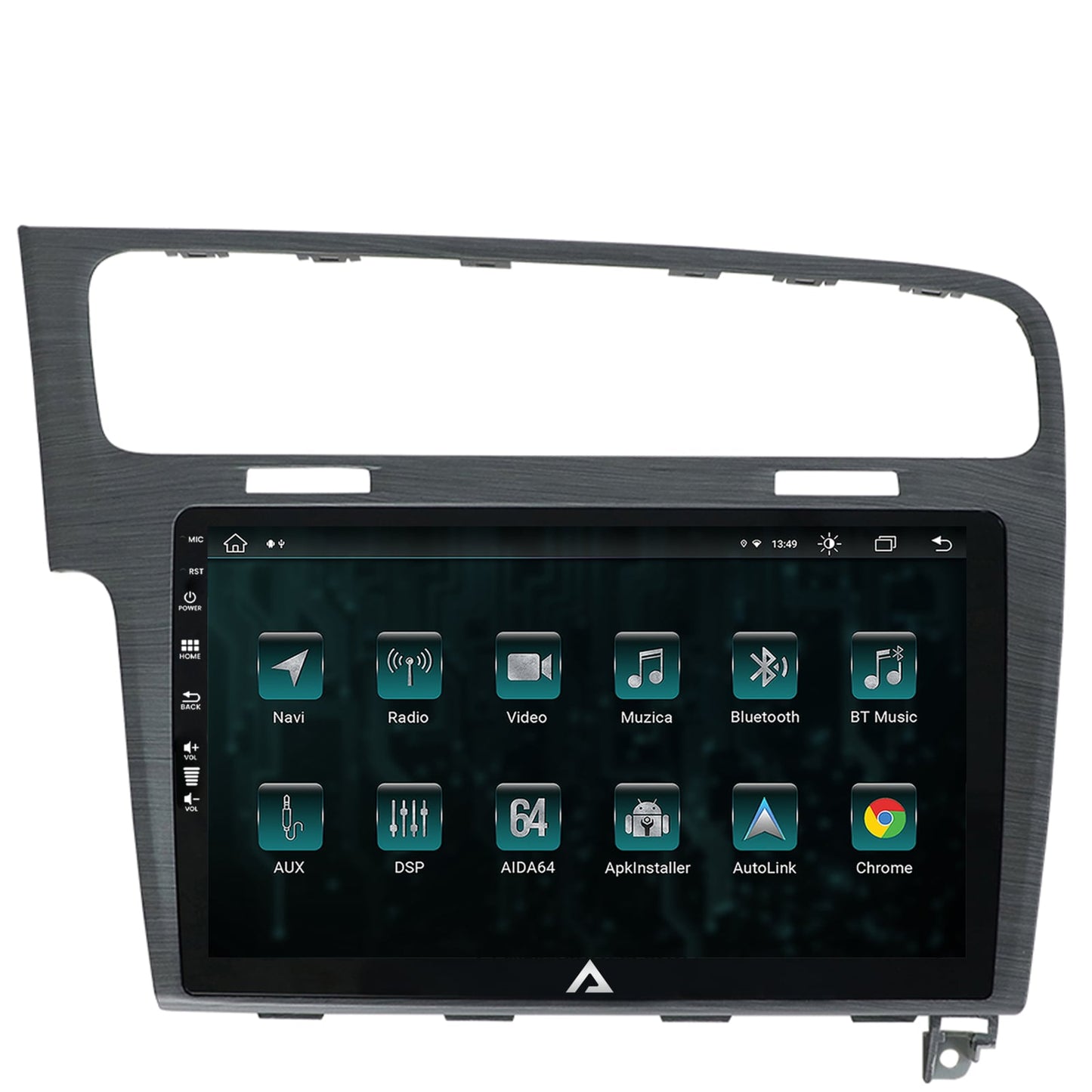 Navigatie Volkswagen GOLF 7, Android, Z-Octacore / 8GB RAM + 256GB ROM, 10.1 Inch - AD-BGZ10008+AD-BGRKIT023A