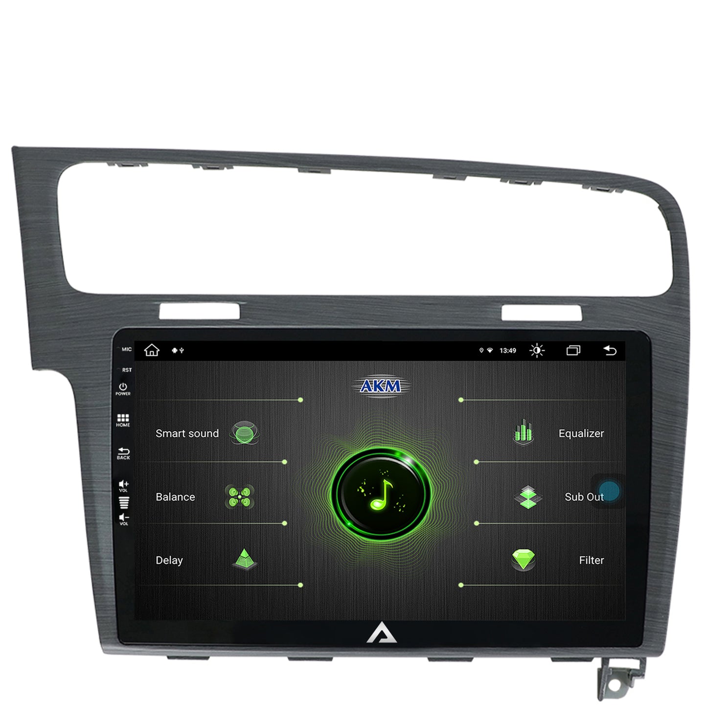 Navigatie Volkswagen GOLF 7, Android, Z-Octacore / 8GB RAM + 256GB ROM, 10.1 Inch - AD-BGZ10008+AD-BGRKIT023A