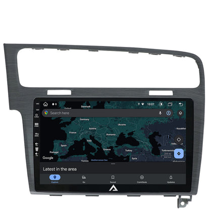 Navigatie Volkswagen GOLF 7, Android, Z-Octacore / 8GB RAM + 256GB ROM, 10.1 Inch - AD-BGZ10008+AD-BGRKIT023A