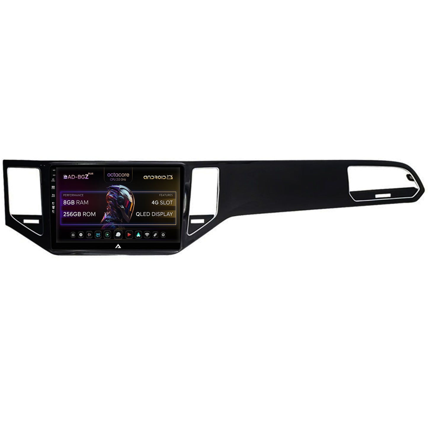 Navigatie Volkswagen Golf Sportsvan (2014-2020), Android, Z-Octacore / 8GB RAM + 256GB ROM, 10.1 Inch - AD-BGZ10008+AD-BGRKIT027
