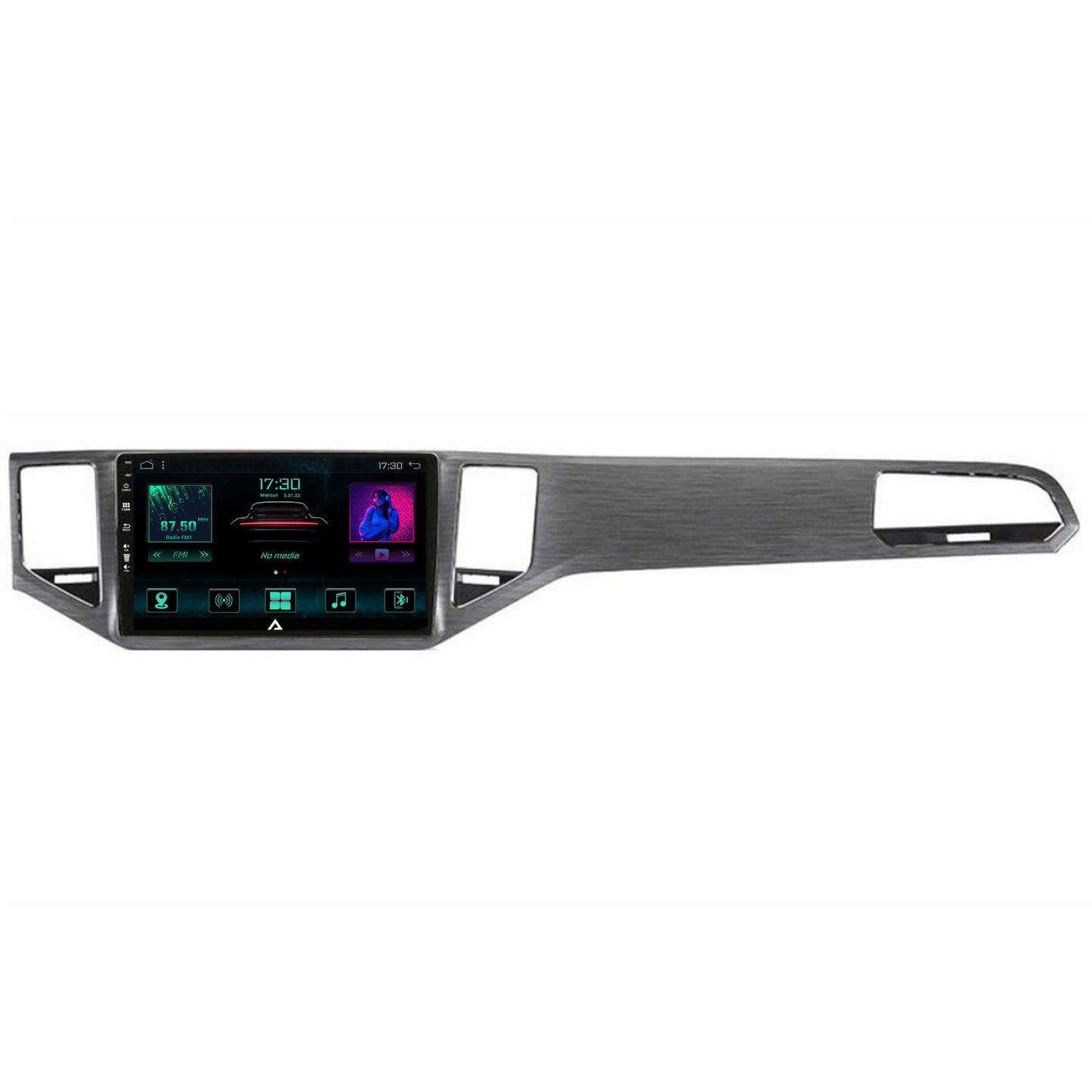 Navigatie Volkswagen Golf Sportsvan (2016), Android, A-Octacore / 4GB RAM + 64GB ROM, 10.1 Inch - AD-BGA10004+AD-BGRKIT027-S