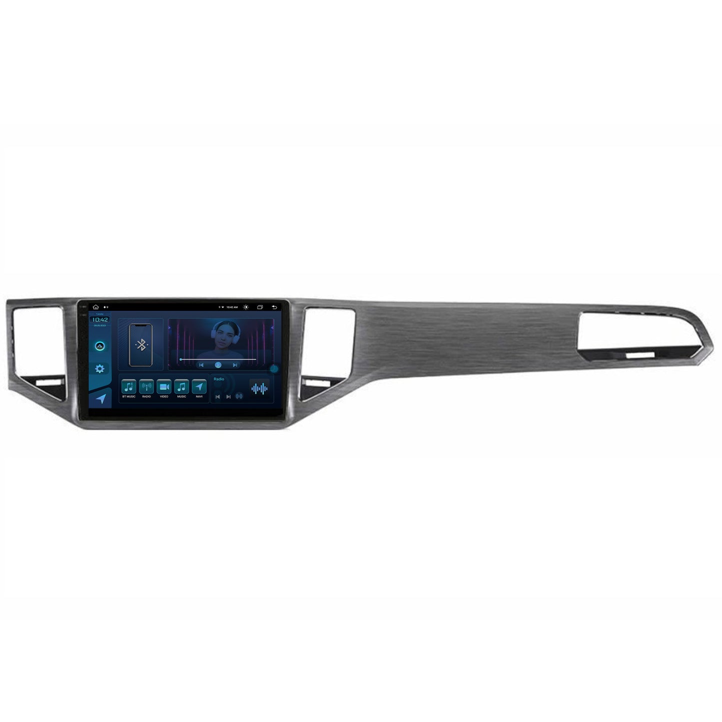 Navigatie Volkswagen Golf Sportsvan (2016), Android, X-Octacore / 8GB RAM + 256GB ROM, 10.36 Inch - AD-BGX10008+AD-BGRKIT027-S