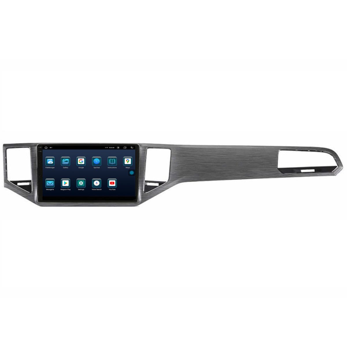 Navigatie Volkswagen Golf Sportsvan (2016), Android, X-Octacore / 8GB RAM + 256GB ROM, 10.36 Inch - AD-BGX10008+AD-BGRKIT027-S