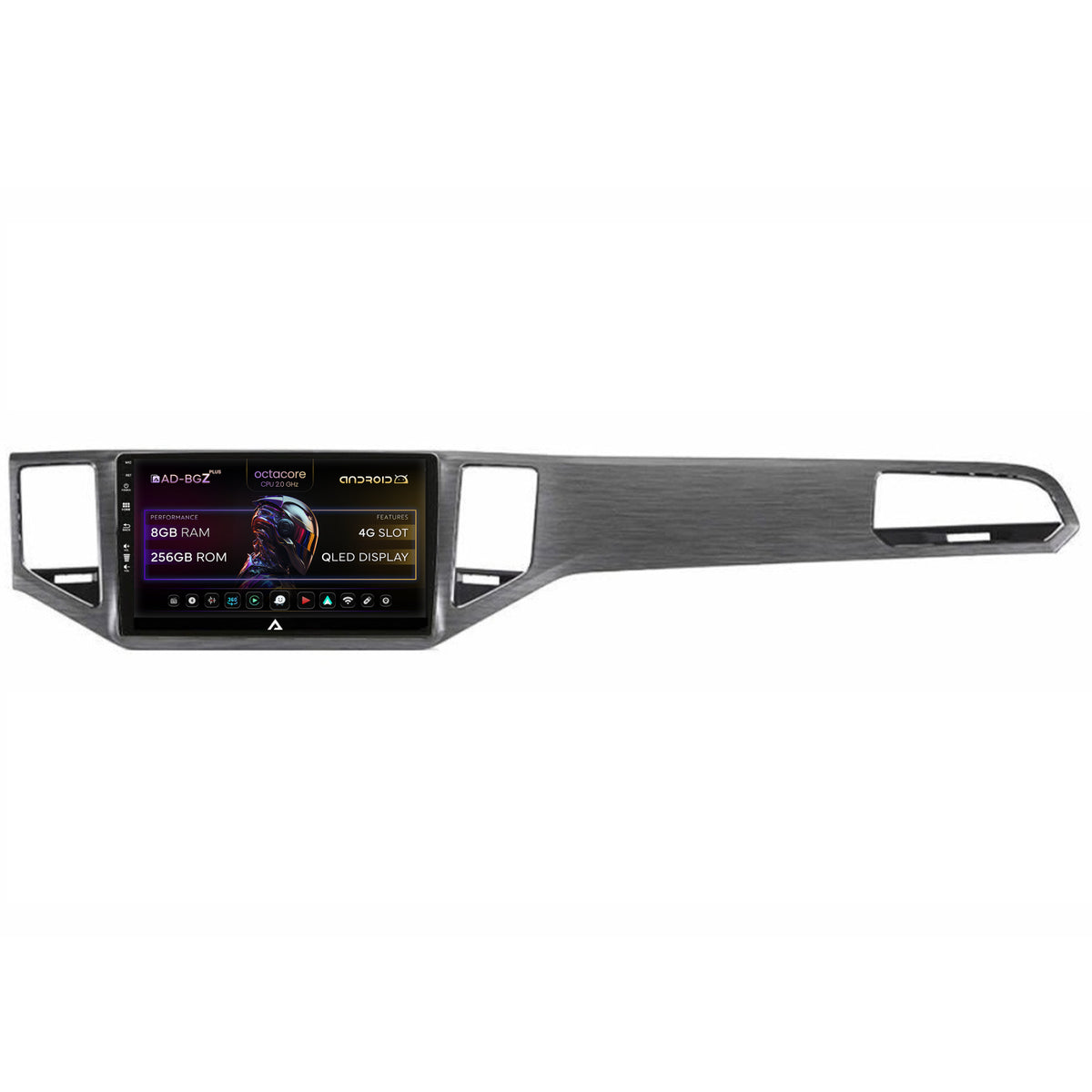 Navigatie Volkswagen Golf Sportsvan (2016), Android, Z-Octacore / 8GB RAM + 256GB ROM, 10.1 Inch - AD-BGZ10008+AD-BGRKIT027-S
