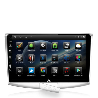 Navigatie Volkswagen Passat B6 / B7 / CC, Android, E-Octacore / 2GB RAM + 32GB ROM, 10.1 Inch - AD-BGE10002+AD-BGRKIT025