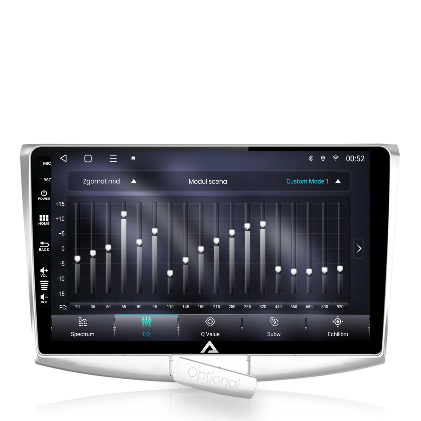 Navigatie Volkswagen Passat B6 / B7 / CC, Android, E-Octacore / 2GB RAM + 32GB ROM, 10.1 Inch - AD-BGE10002+AD-BGRKIT025