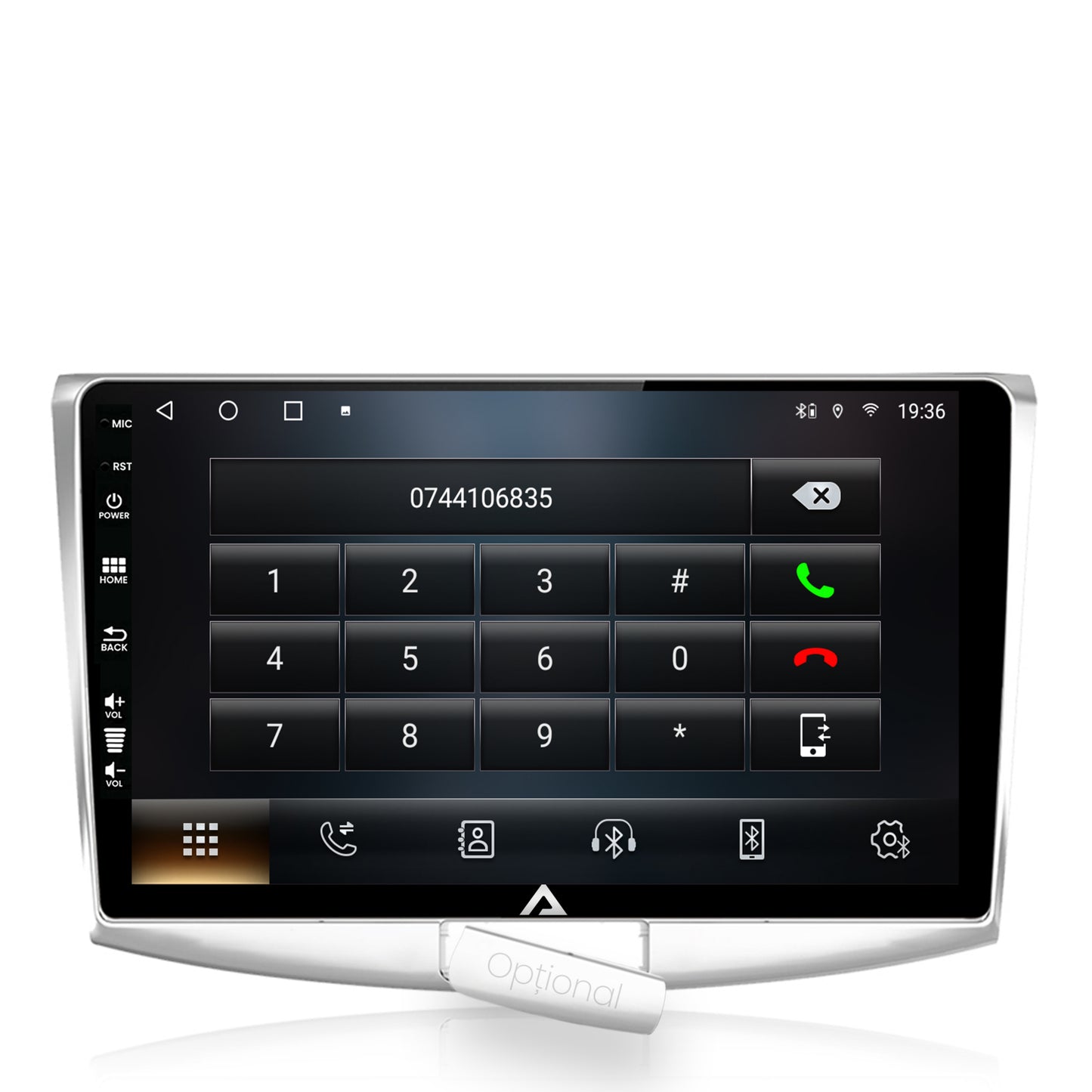 Navigatie Volkswagen Passat B6 / B7 / CC, Android, A-Octacore / 4GB RAM + 64GB ROM, 10.1 Inch - AD-BGA10004+AD-BGRKIT025
