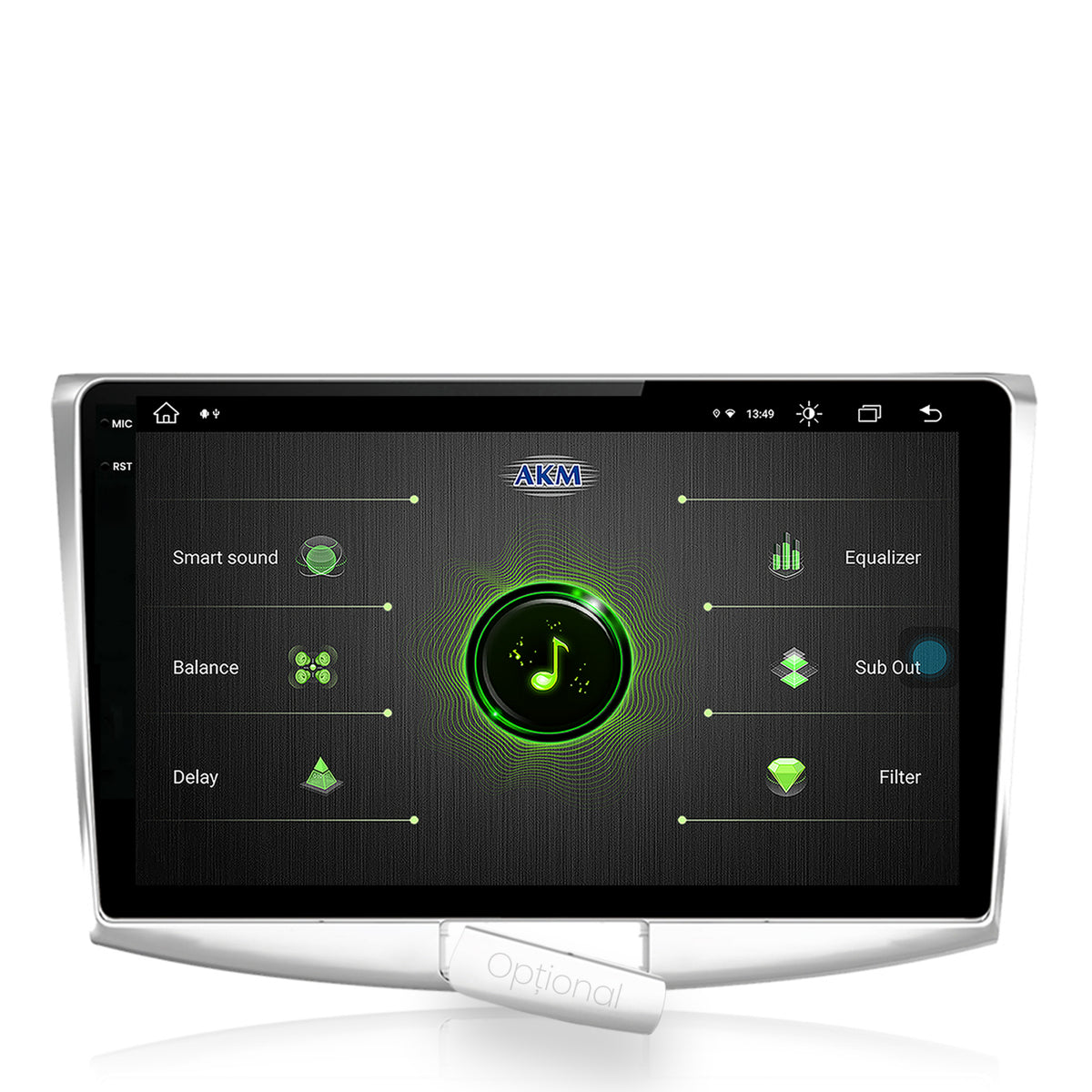 Navigatie Volkswagen Passat B6 / B7 / CC, Android, X-Octacore / 8GB RAM + 256GB ROM, 10.36 Inch - AD-BGX10008+AD-BGRKIT025