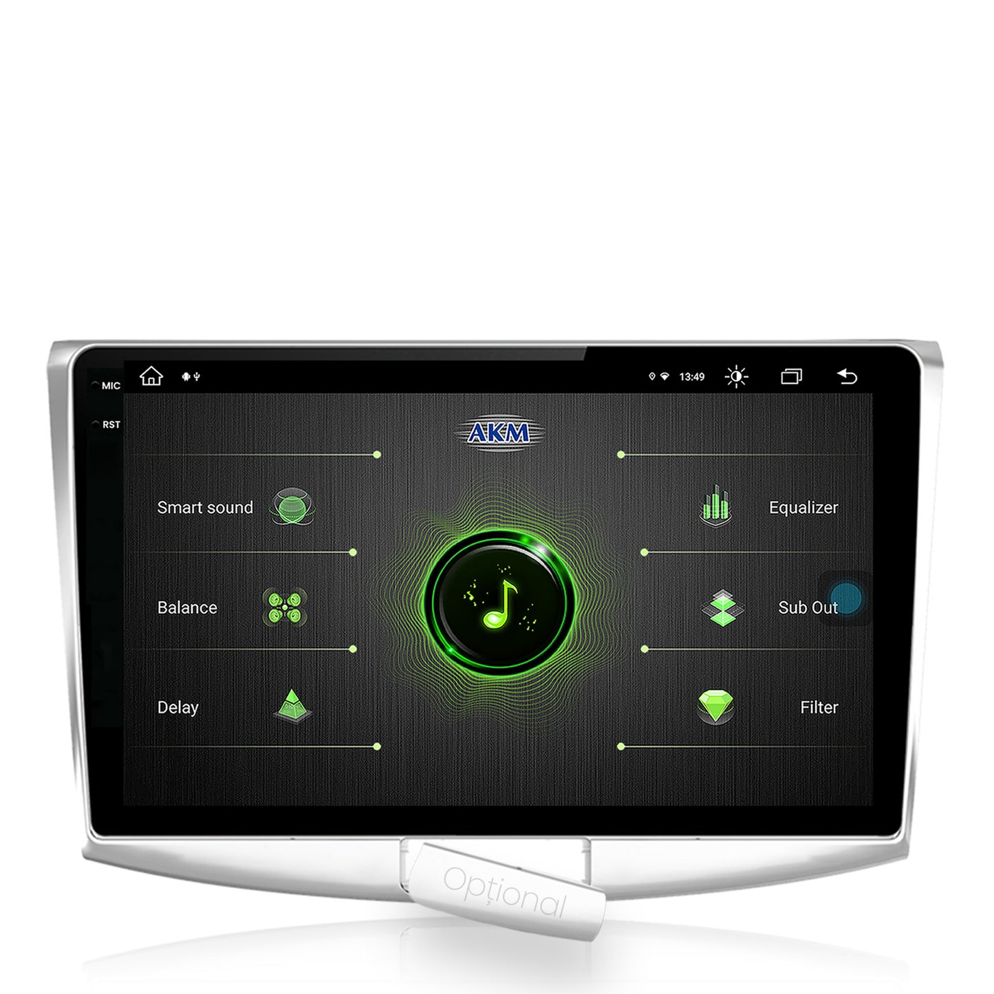Navigatie Volkswagen Passat B6 / B7 / CC, Android, X-Octacore / 8GB RAM + 256GB ROM, 10.36 Inch - AD-BGX10008+AD-BGRKIT025