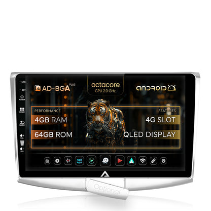 Navigatie Volkswagen Passat B6 / B7 / CC, Android, A-Octacore / 4GB RAM + 64GB ROM, 10.1 Inch - AD-BGA10004+AD-BGRKIT025