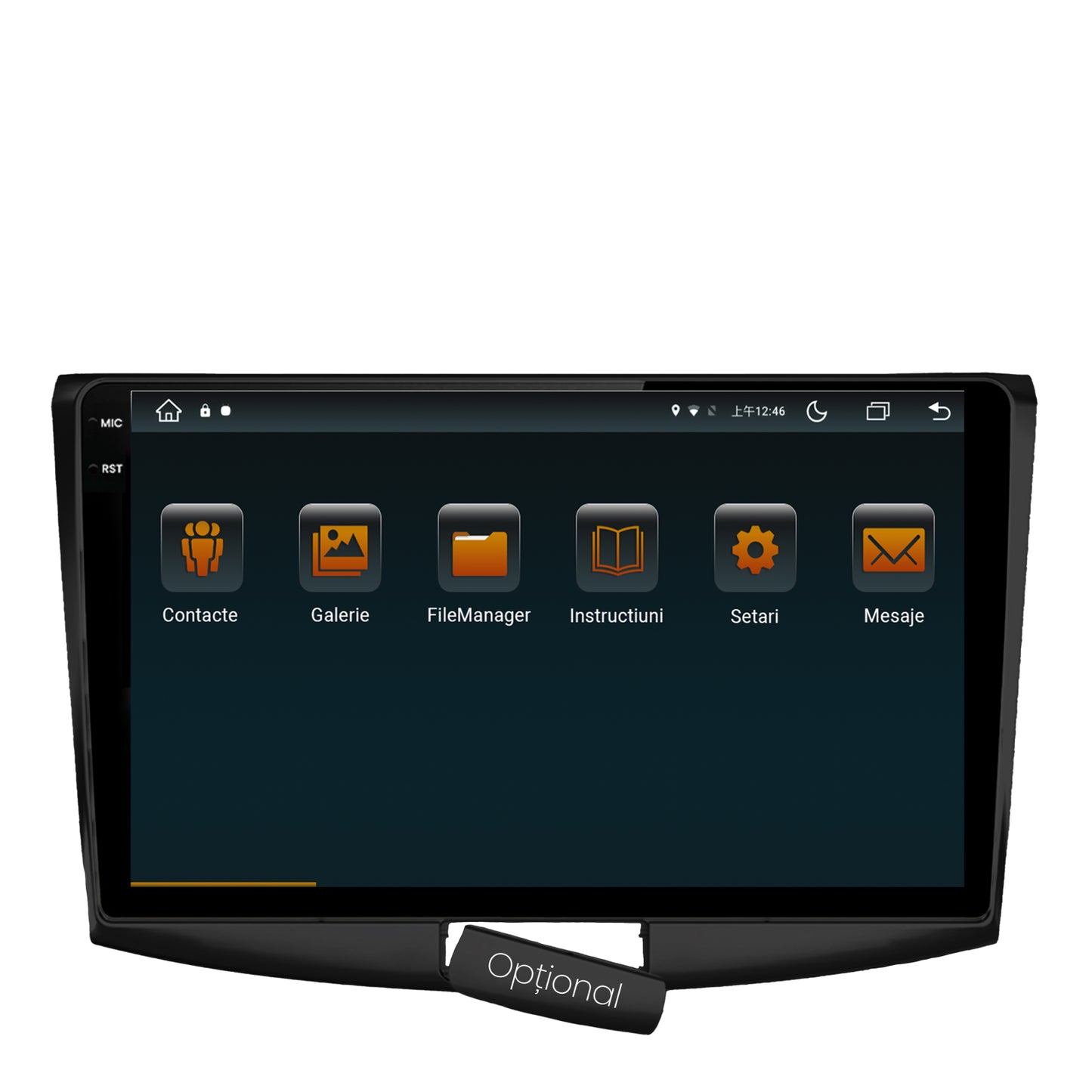 Navigatie Volkswagen Passat B6 / B7 / CC, Android, V-Octacore / 4GB RAM + 64GB ROM, 10.36 Inch - AD-BGV10004+AD-BGRKIT025B