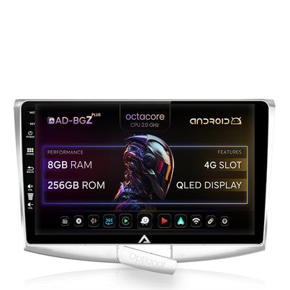 Navigatie Volkswagen Passat B6 / B7 / CC, Android, Z-Octacore / 8GB RAM + 256GB ROM, 10.1 Inch - AD-BGZ10008+AD-BGRKIT025
