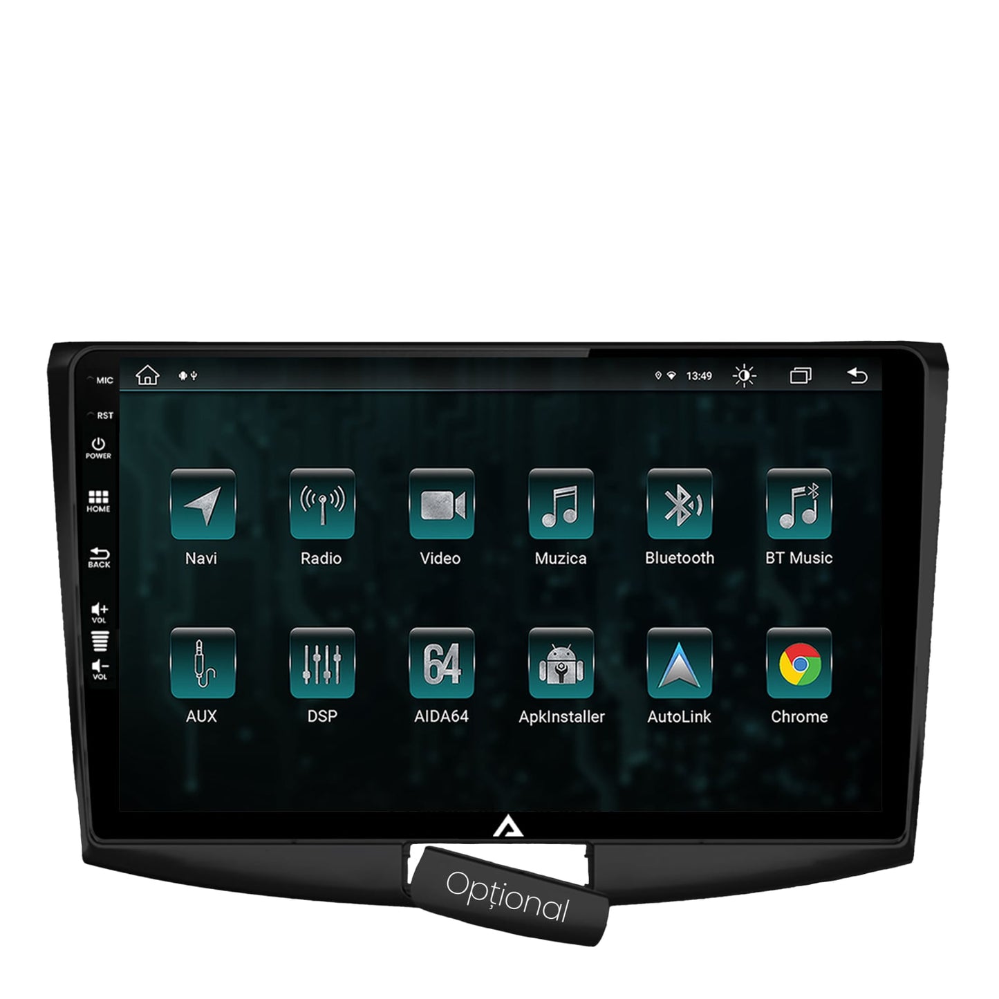 Navigatie Volkswagen Passat B6 / B7 / CC, Android, Z-Octacore / 8GB RAM + 256GB ROM, 10.1 Inch - AD-BGZ10008+AD-BGRKIT025B