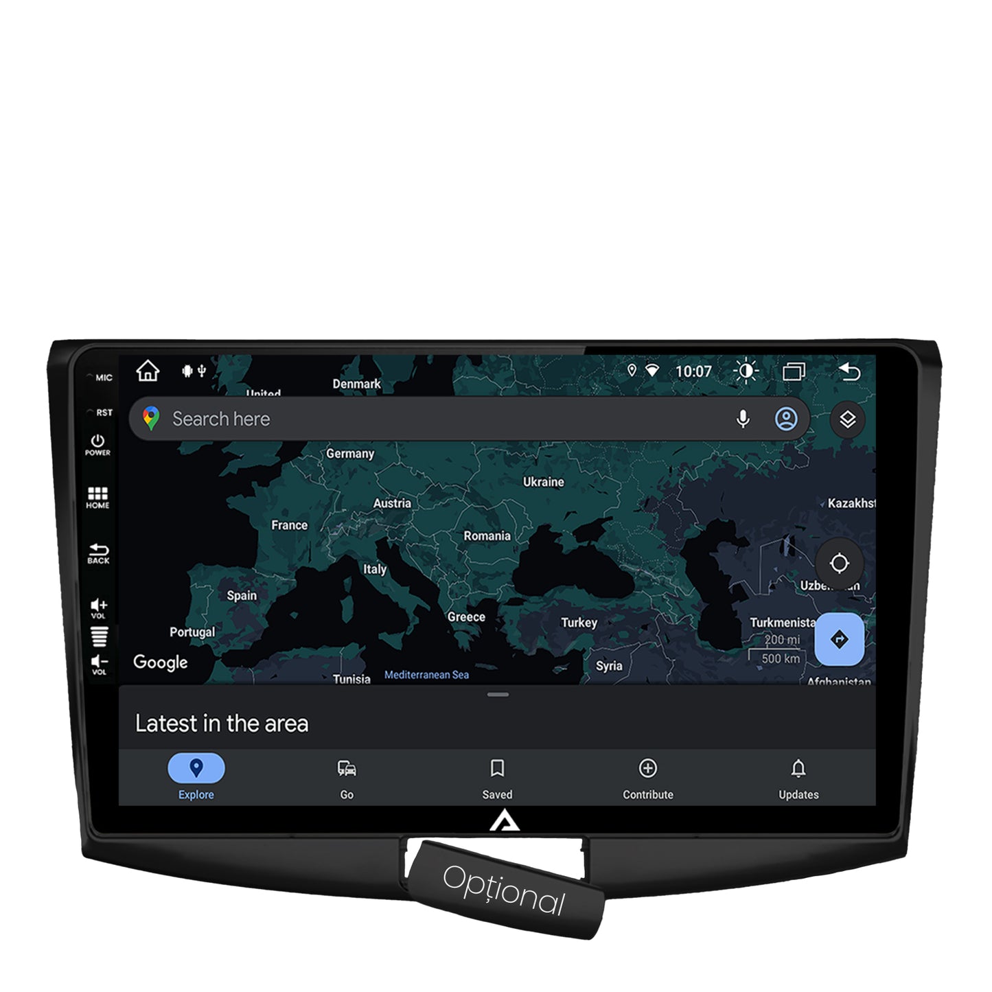Navigatie Volkswagen Passat B6 / B7 / CC, Android, Z-Octacore / 8GB RAM + 256GB ROM, 10.1 Inch - AD-BGZ10008+AD-BGRKIT025B