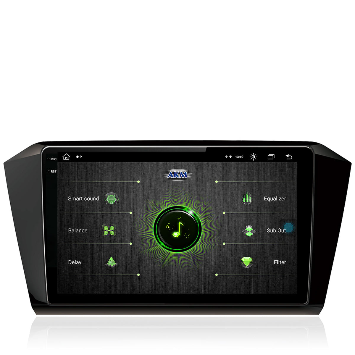 Navigatie Volkswagen Passat B8, Android, X-Octacore / 8GB RAM + 256GB ROM, 10.35 Inch - AD-BGX10008+AD-BGRKIT037
