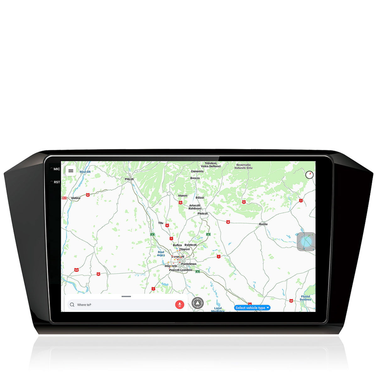 Navigatie Volkswagen Passat B8, Android, X-Octacore / 8GB RAM + 256GB ROM, 10.35 Inch - AD-BGX10008+AD-BGRKIT037