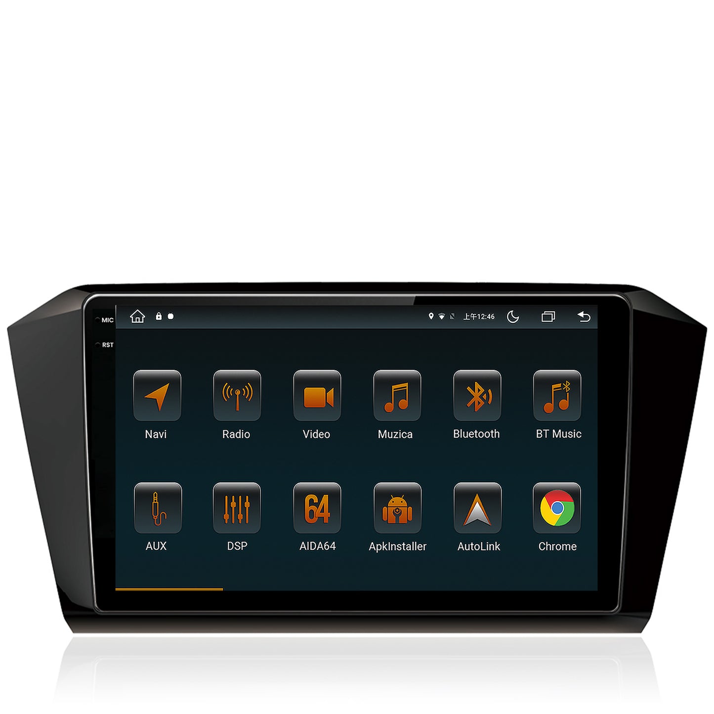 Navigatie Volkswagen Passat B8, Android, V-Octacore / 4GB RAM + 64GB ROM, 10.36 Inch - AD-BGV10004+AD-BGRKIT037