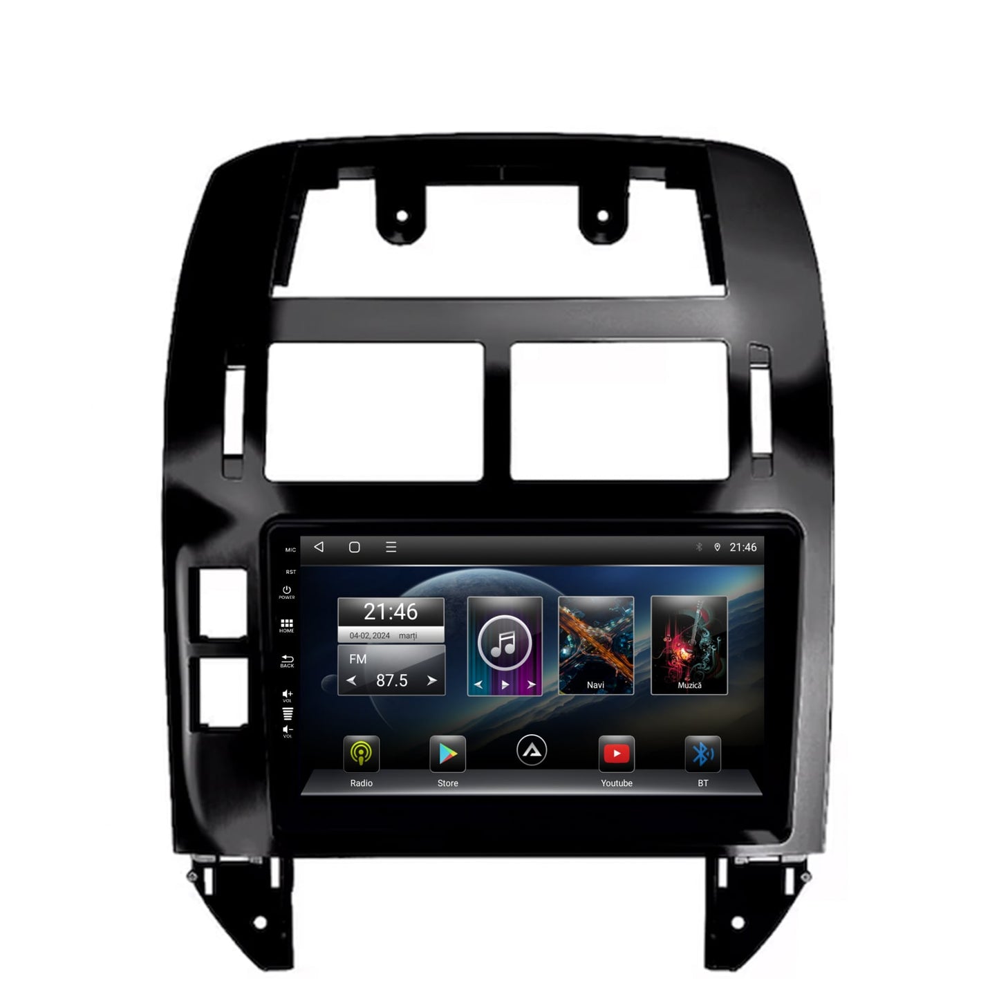 Navigatie Volkswagen Polo (2004-2011), Android, E-Octacore / 2GB RAM + 32GB ROM, 9 Inch - AD-BGE9002+AD-BGRKIT033OLD