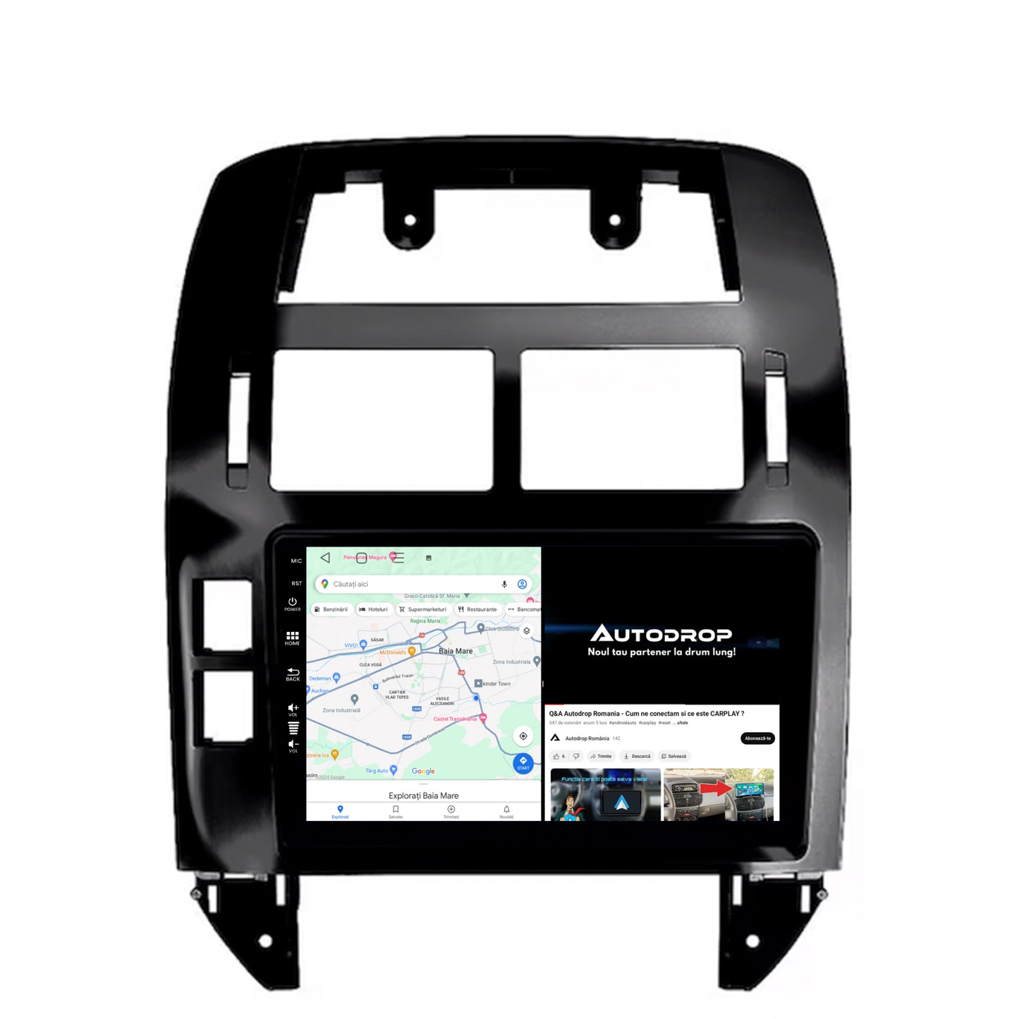 Navigatie Volkswagen Polo (2004-2011), Android, E-Octacore / 2GB RAM + 32GB ROM, 9 Inch - AD-BGE9002+AD-BGRKIT033OLD