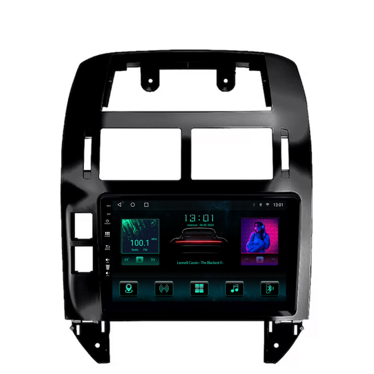 Navigatie Volkswagen Polo (2004-2011), Android, A-Octacore / 4GB RAM + 64GB ROM, 9 Inch - AD-BGA9004+AD-BGRKIT033OLD