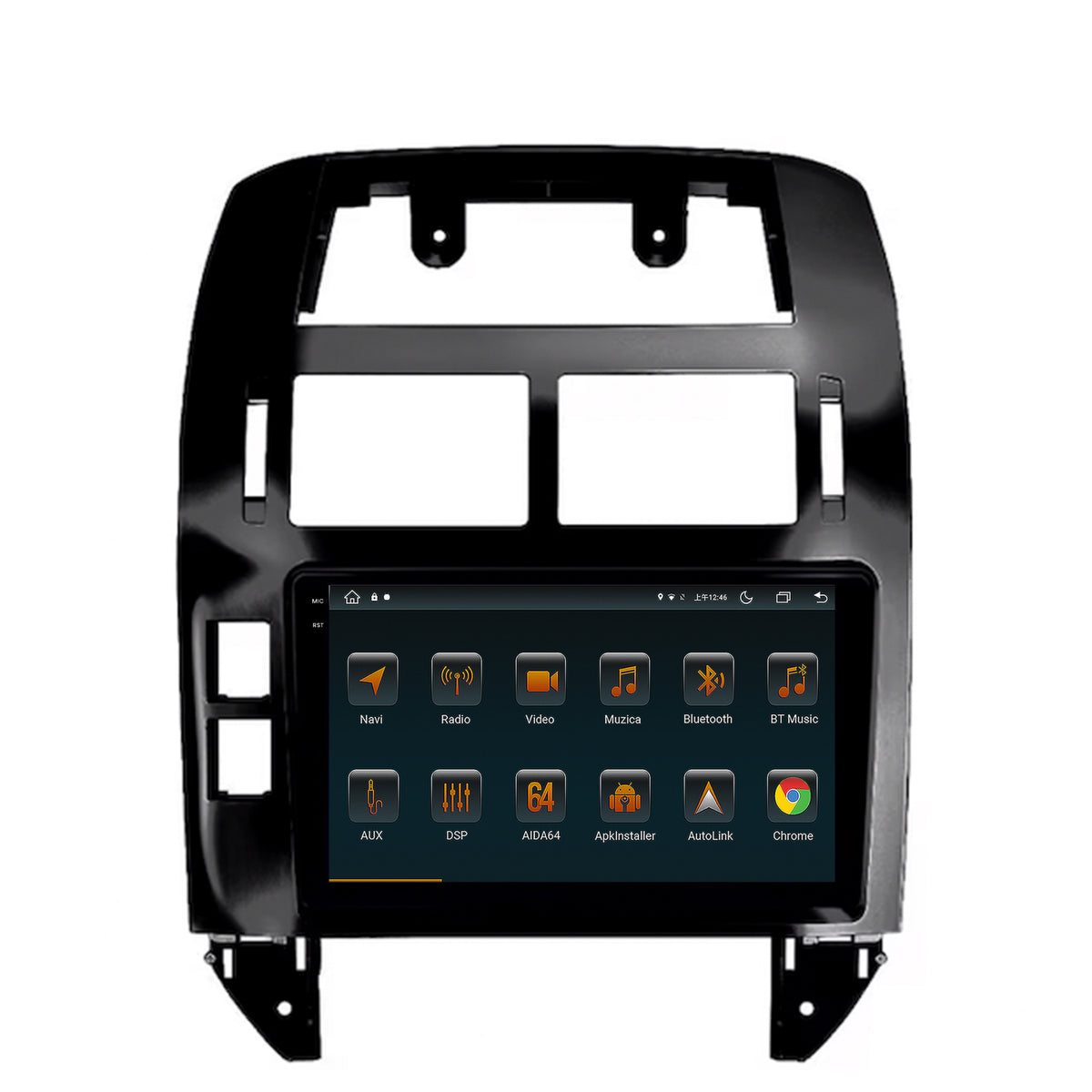 Navigatie Volkswagen Polo (2004-2011), Android, V-Octacore / 4GB RAM + 64GB ROM, 9.5 Inch - AD-BGV9004+AD-BGRKIT033OLD