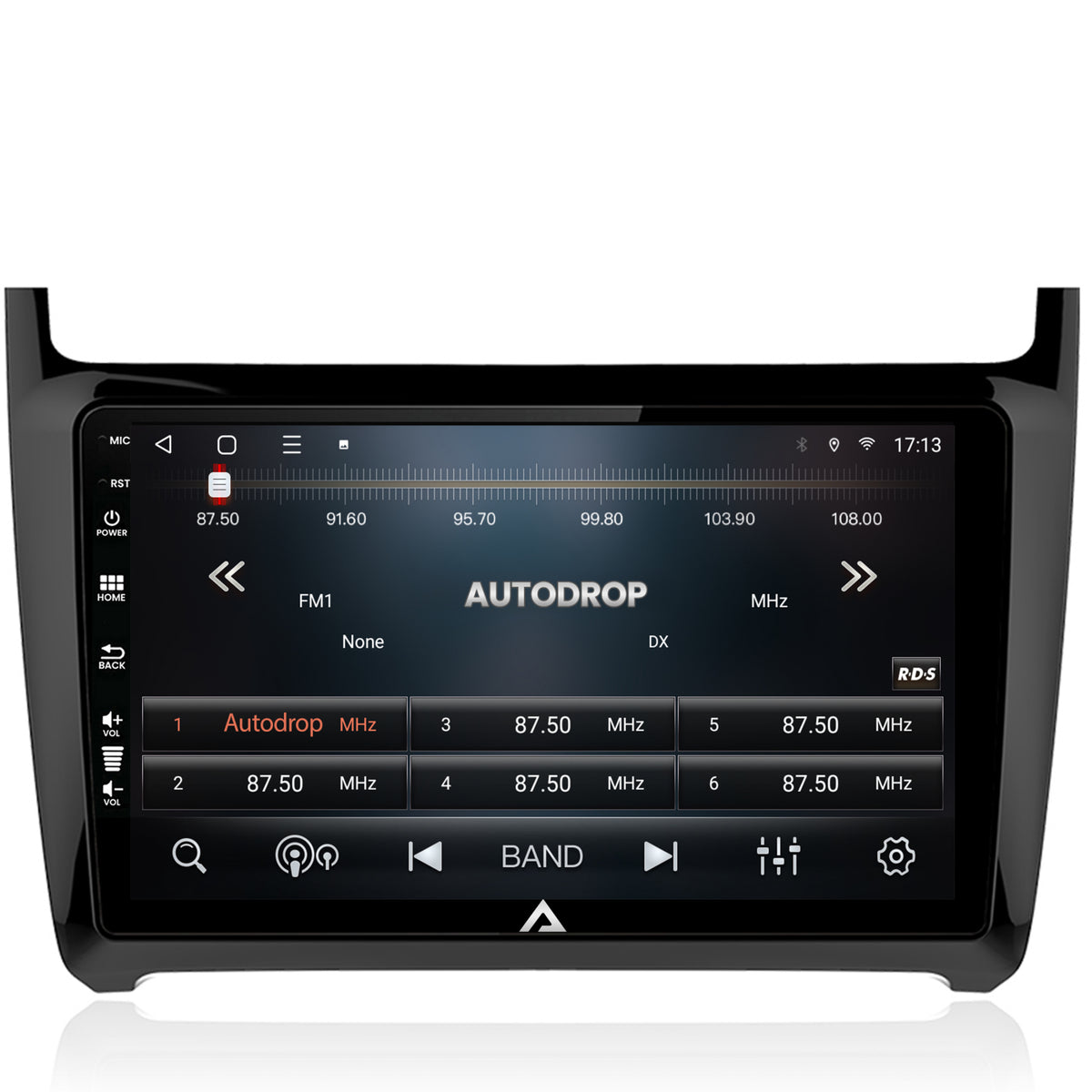 Navigatie Volkswagen Polo (2009+), Android, E-Octacore / 2GB RAM + 32GB ROM, 9 Inch - AD-BGE9002+AD-BGRKIT033