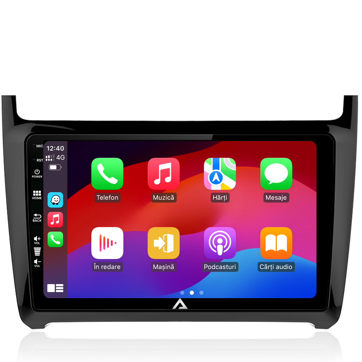 Navigatie Volkswagen Polo (2009+), Android, E-Octacore / 2GB RAM + 32GB ROM, 9 Inch - AD-BGE9002+AD-BGRKIT033