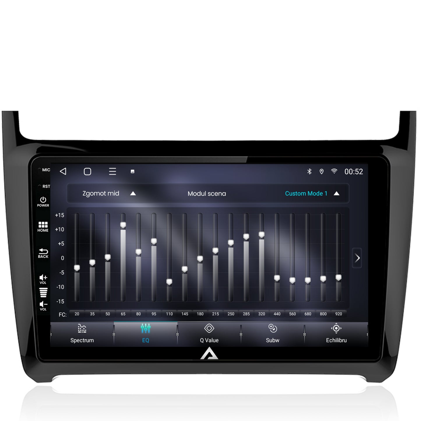 Navigatie Volkswagen Polo (2009+), Android, P-Octacore / 2GB RAM + 32GB ROM, 9 Inch - AD-BGP9002+AD-BGRKIT033