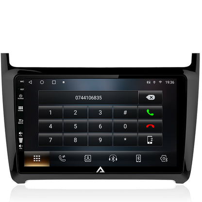 Navigatie Volkswagen Polo (2014+), Android, A-Octacore / 4GB RAM + 64GB ROM, 9 Inch - AD-BGA9004+AD-BGRKIT033