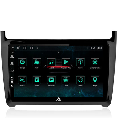 Navigatie Volkswagen Polo (2014+), Android, A-Octacore / 4GB RAM + 64GB ROM, 9 Inch - AD-BGA9004+AD-BGRKIT033