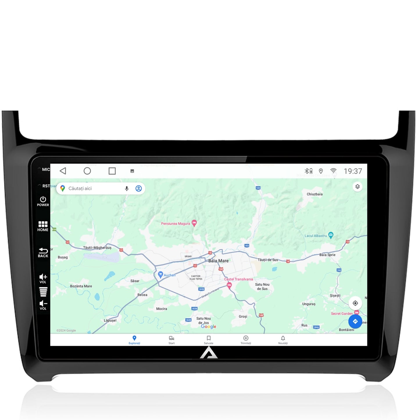 Navigatie Volkswagen Polo (2014+), Android, A-Octacore / 4GB RAM + 64GB ROM, 9 Inch - AD-BGA9004+AD-BGRKIT033