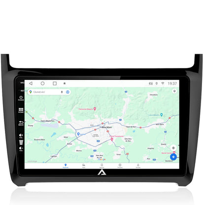 Navigatie Volkswagen Polo (2014+), Android, A-Octacore / 4GB RAM + 64GB ROM, 9 Inch - AD-BGA9004+AD-BGRKIT033