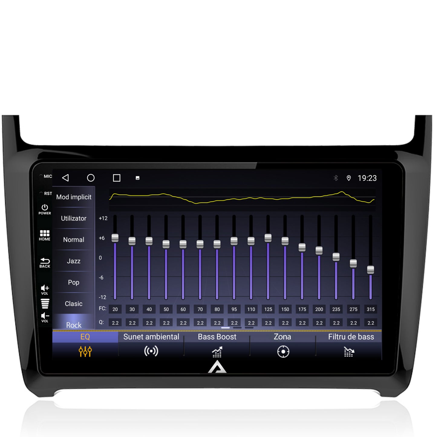 Navigatie Volkswagen Polo (2014+), Android, A-Octacore / 4GB RAM + 64GB ROM, 9 Inch - AD-BGA9004+AD-BGRKIT033