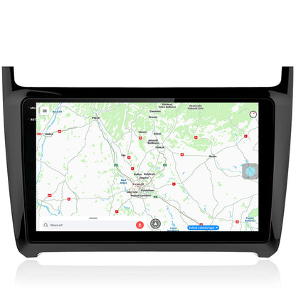 Navigatie Volkswagen Polo (2014+), Android, V-Octacore / 4GB RAM + 64GB ROM, 9.5 Inch - AD-BGV9004+AD-BGRKIT033