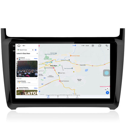 Navigatie Volkswagen Polo (2014+), Android, V-Octacore / 4GB RAM + 64GB ROM, 9.5 Inch - AD-BGV9004+AD-BGRKIT033