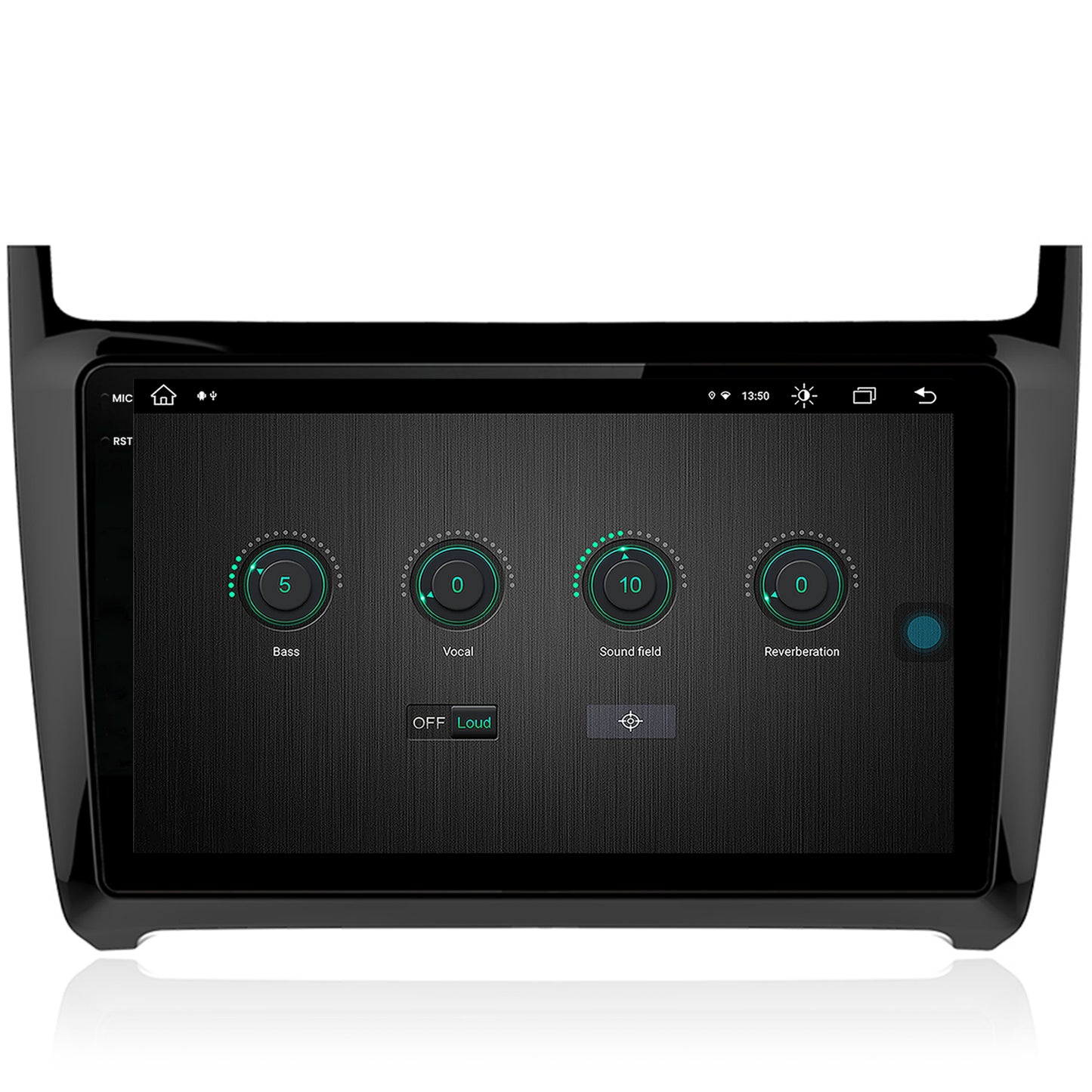 Navigatie Volkswagen Polo (2014+), Android, V-Octacore / 4GB RAM + 64GB ROM, 9.5 Inch - AD-BGV9004+AD-BGRKIT033