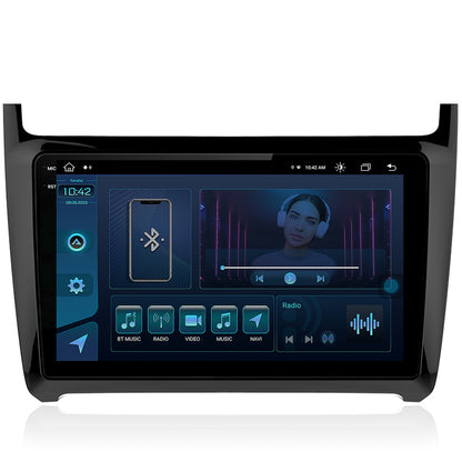 Navigatie Volkswagen Polo (2014+), Android, X-Octacore / 8GB RAM + 256GB ROM, 9.5 Inch - AD-BGX9008+AD-BGRKIT033