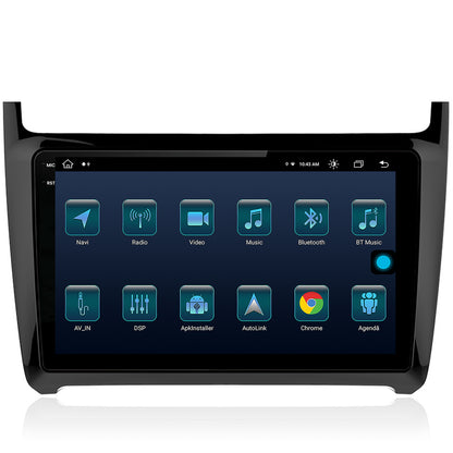 Navigatie Volkswagen Polo (2014+), Android, X-Octacore / 8GB RAM + 256GB ROM, 9.5 Inch - AD-BGX9008+AD-BGRKIT033