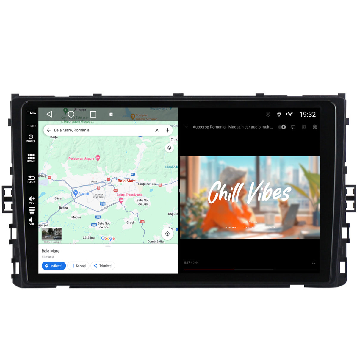 Navigatie Volkswagen T-Cross (2018+), Android, A-Octacore / 4GB RAM + 64GB ROM, 9 Inch - AD-BGA9004+AD-BGRKIT041V3