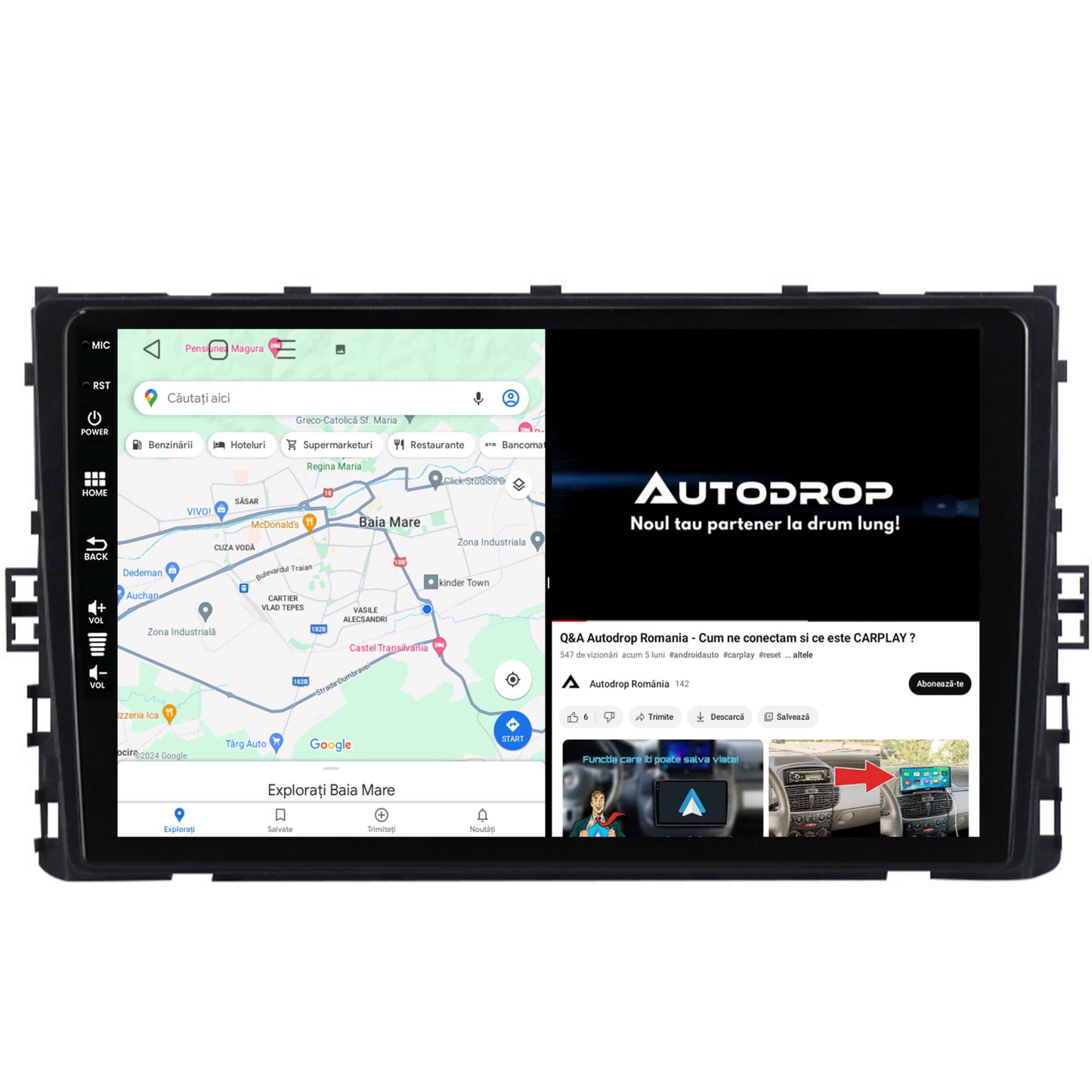 Navigatie Volkswagen Arteon (2017+), Android, P-Octacore / 2GB RAM + 32GB ROM, 9 Inch - AD-BGP9002+AD-BGRKIT041V4