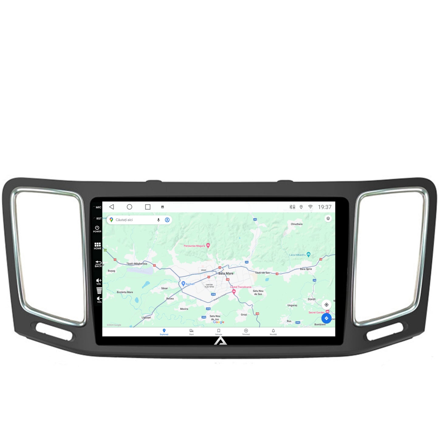 Navigatie Volkswagen Sharan / Seat Alhambra (2010-2018), Android, A-Octacore / 4GB RAM + 64GB ROM, 9 Inch - AD-BGA9004+AD-BGRKIT044