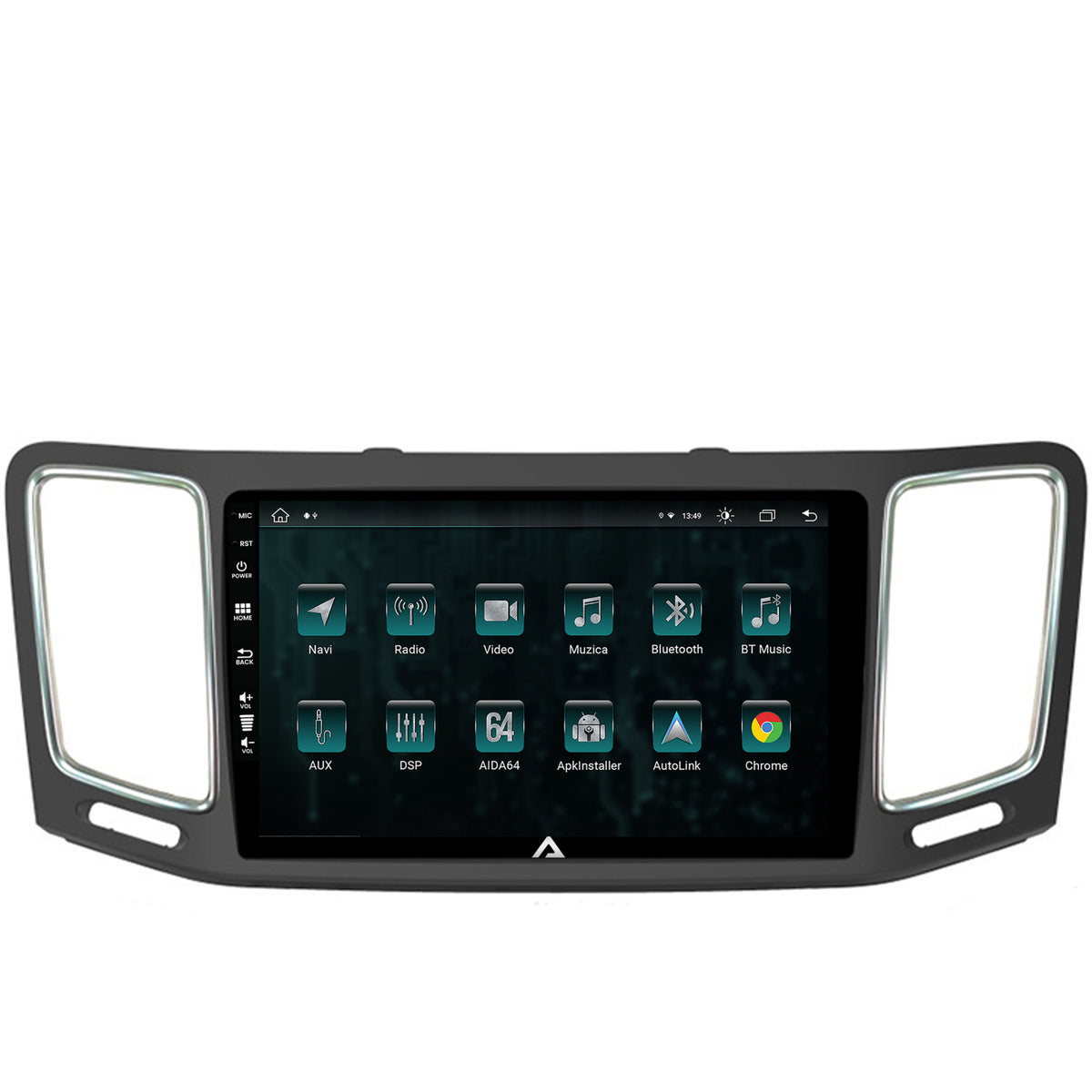 Navigatie Volkswagen Sharan / Seat Alhambra (2010-2018), Android, Z-Octacore / 8GB RAM + 256GB ROM, 9 Inch - AD-BGZ9008+AD-BGRKIT044