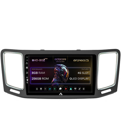 Navigatie Volkswagen Sharan / Seat Alhambra (2010-2018), Android, Z-Octacore / 8GB RAM + 256GB ROM, 9 Inch - AD-BGZ9008+AD-BGRKIT044