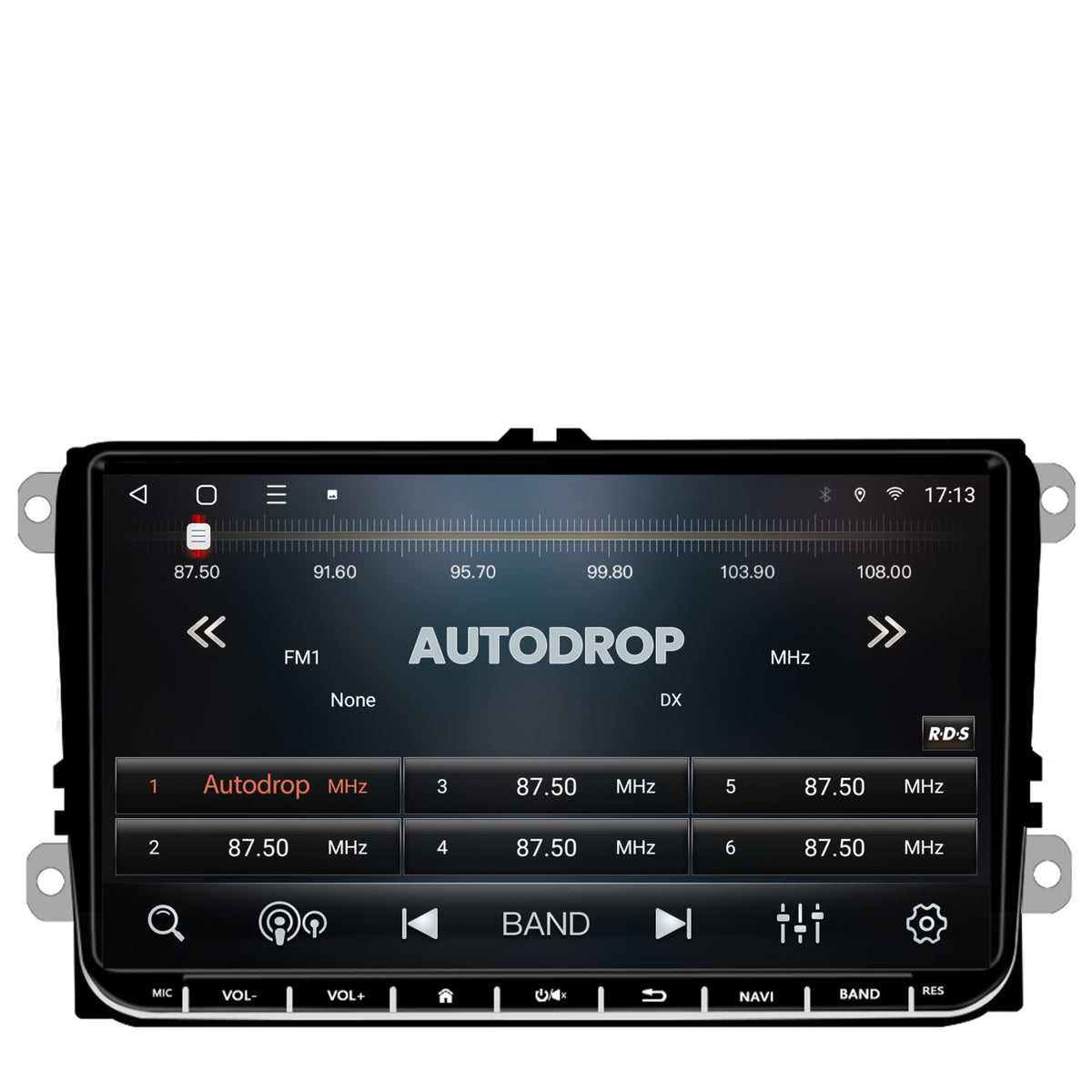 Navigatie Volkswagen, Skoda, Seat, Android 13, A-Octacore / 4GB RAM + 64GB ROM, 9 Inch - AD-BGAW9AC